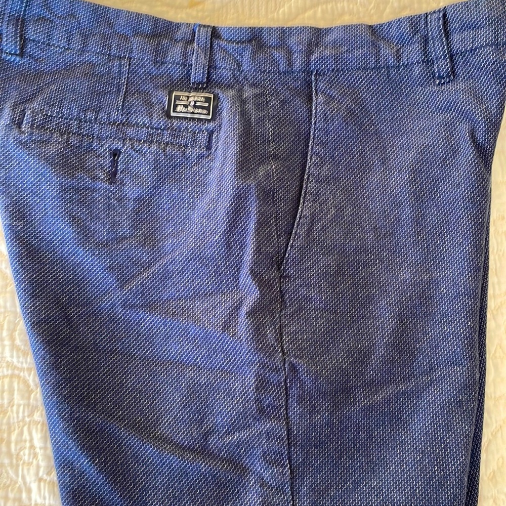 Ben Sherman shorts blue with white dots